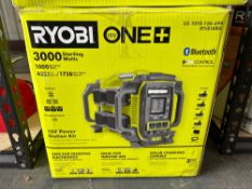 Ryobi 18V Power Station Kit w/ 60 Watt Foldable Solar Panel