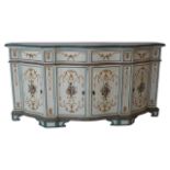 Venetian lacquered sideboard