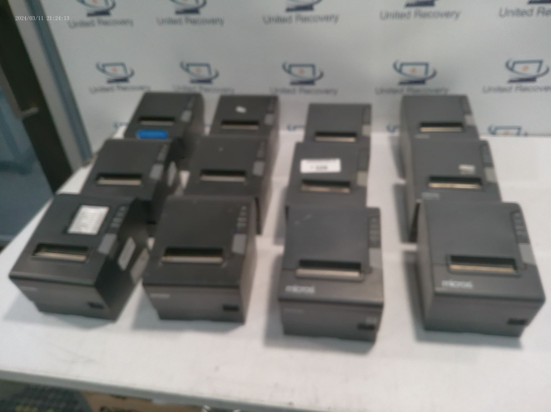 LOT OF EPSON M244A RECEIPT PRINTERS