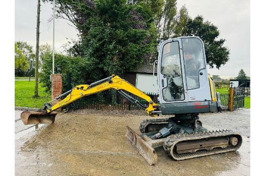 WACKER NEUSON 28Z3 VDS EXCAVATOR *YEAR 2013, 3140 HOURS* C/W VERTICLE DIG SYSTEM - Image 10 of 20