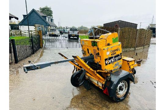 BENFORD MBR7-HEY PEDESTRIAL ROLLER C/W TRAILER - 1X TYRE DAMAGE - Image 11 of 12