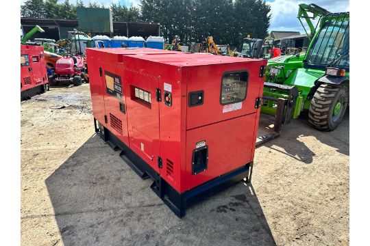 NEW/UNUSED 80KVA DIESEL SILENT GENERATOR - Image 7 of 10