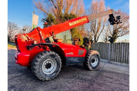 MANITOU MLT845 4WD TELEHANDLER C/W PALLET TINES - Image 7 of 15