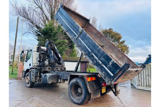 2006 56 DAF TRUCKS FA LF55.250 HCV - 4X2 TIPPER LORRY C/W HIAB 099 CRANE - Image 10 of 17