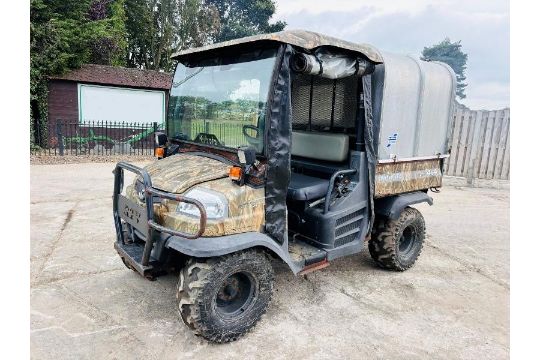 KUBOTA RTV900 4WD UTV *YEAR 2008* C/W HYDRAULIC TIP & CANOPY - Image 6 of 20