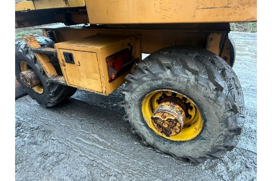 CASE POCLAIN 688B WHEELED EXCAVATOR RUBBER DUCK WITH BLADE - Image 2 of 14