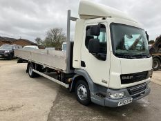 2012 DAF LF 45.160 7.5 TON FLAT BED HCV IDEAL SCAFFOLDING *365K KM*
