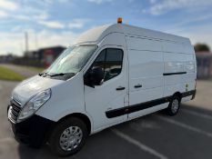 2016 66 VAUXHALL MOVANO R3500 L3H3 CDTI WORKSHOP PANEL VAN - 86K MILES - EURO 6 - INTERNAL RACKING