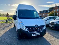 2018 68 RENAULT MASTER LH35 BUSINESS DCI PANEL VAN - 110K MILES - EURO 6 - 3 KEYS - NO VAT