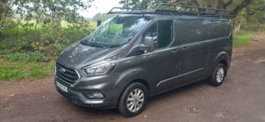 2019 68 FORD TRANSIT CUSTOM 300 LIMITED PANEL VAN LWB - 86K MILES - AIR CON - ROOF RACK