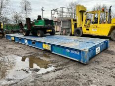 BISON 30FT CONTAINER FLAT RACK BRIDGE