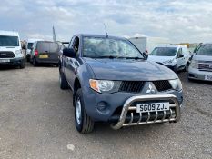 2009 09 MITSUBISHI L200 4LIFE CLUB CAB DI-D PICK UP - 71K MILES - AIR CON - TOW BAR - NO VAT