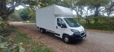 2020 20 PEUGEOT BOXER LUTON TAIL LIFT - 108K MILES - 1 KEY