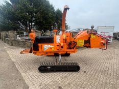 2014 GREENMECH SAFE TRACK STC19-28MT50 MK2 11” SLOPE/BANK TRACKED WOOD CHIPPER