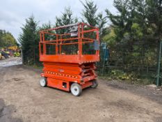 2018 SKYJACK SJIII-4626 9.9MTR ELECTRIC SCISSOR LIFT - 204 HOURS