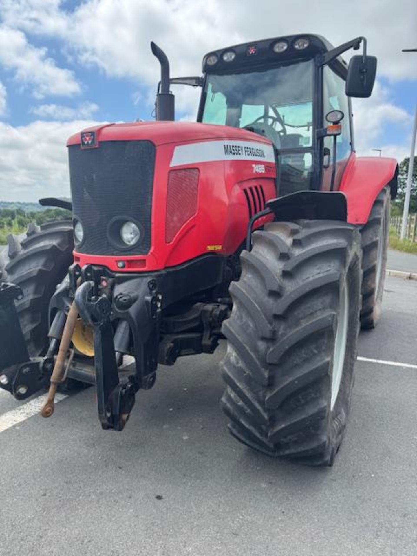 VC00017 Information from the seller 2008 Massey Ferguson 7495 Dyna Vt
