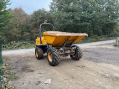2015 JCB 6TST POWERSHUTTLE 3 WAY SWIVEL TIP SKIP 6 TON DUMPER- 2517 HOURS