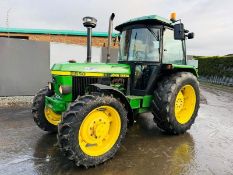 JOHN DEERE 2650 4WD TRACTOR*C/W REAR LINKAGE*
