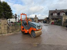 2015 HAMM HD8VV 800MM DIESEL TWIN DRUM VIBRATING ROLLER
