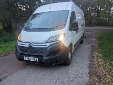 2019 69 CITROEN RELAY 35 L3H2 EPRISE BHDI S/S PANEL VAN - 86K MILES - 1 KEY