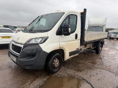 2018 68 PEUGEOT BOXER 335 L3 BLUEHDI DROPSIDE VAN - 88K MILES - EURO 6 - 1 KEY