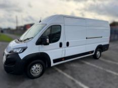 2022 22 PEUGEOT BOXER 435 PRO L4H2 BLUEHDI PANEL VAN - 74K MILES - AIR CON