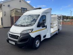 2020 20 PEUGEOT BOXER 335 BLUEHDI LOW LOADER DROPSIDE LORRY - 82K MILES -