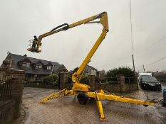 AERIAL K16T SINGLE AXLE TOWBEHIND CHERRY PICKER