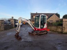 2020 TAKEUCHI TB216 MINI EXCAVATOR - 1645 HOURS