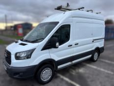 2017 67 FORD TRANSIT WORKSHOP VAN - 97K MILES - AIR CON - ROOF RACK