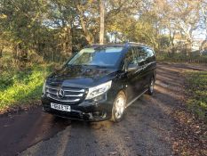 2016 66 MERCEDES-BENZ VITO 119 SPORT BLUETEC AUTO CREW CAB - 139K MILES - 5 SEATS - AIR CON