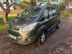 2017 17 FORD TOURNEO CUSTOM 310 T-NIUM TDCI MINIBUS - 134K MILES - 9 SEATS - 2 KEYS