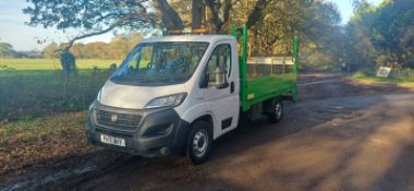 2021 71 FIAT DUCATO 35 MAXI MULTIJET II DOPSIDE TAIL LIFT VAN - 92K MILES - EURO 6 - AIR CON