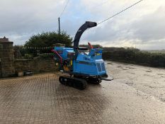 2015 FORST TR6 6” DIESEL TRACKED WOOD CHIPPER