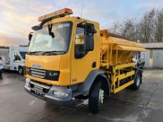 2012 62 PLATE DAF LF 56.220 18 TON ECON GRITTER HCV