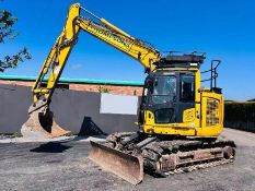 2018 KOMATSU PC138US-11 EXCAVATOR*C/W BUCKET - READING 8387 HOURS