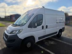 2017 17 FIAT DUCATO 35 MULTIJET II EX BT WORKSHOP VAN - 84K MILES - EURO 6 - INTERNAL RACKING