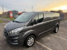 2019 68 FORD TRANSIT CUSTOM 300 LIMITED LWB PANEL VAN - 115K MILES - EURO 6 - ALLOYS
