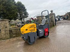 NEW/UNUSED 2025 MMS MS-1000 TWIN DRUM RIDE ON ROLLER