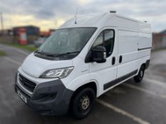 2017 17 FIAT DUCATO 35 MULTIJET II WORKSHOP PANEL VAN EX BT - 117K MILES - EURO 6 - INTERNAL RACKING