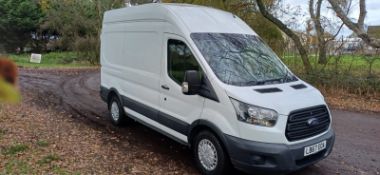 2018 67 FORD TRANSIT EX BT WORKSHOP PANEL VAN - 73K MILES - EURO 6 - INTERNAL RACKING