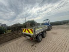 2023 IFOR WILLIAMS TT3017-352 TWIN AXLE 3.5 TON ELECTRIC TIPPING TRAILER