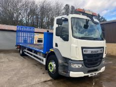 2014 14 DAF LF 55.220 18 TON PLANT LORRY - 320K MILES - WINCH - LOADING LEGS