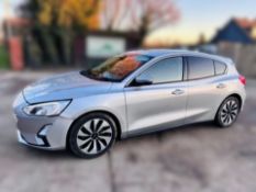 2019 68 FORD FOCUS ZETEC 1L ECO BOOST HATCHBACK *49940 MILES*TURNING OVER BUT WON'T START*