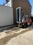 KALMAR DCD 90-6L FORKLIFT - PERKINS ENGINE - 3940 HOURS