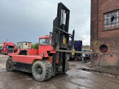 BOSS B2012 12 TON DIESEL FORKLIFT 2 STAGE MAST TWIN WHEELS
