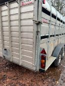 2012 NUGENT 12FT CATTLE TRAILER