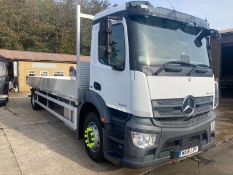 2016 MERCEDES-BENZ ANTOS 1824 EURO 6 18 TON FLAT BED HCV IDEAL SCAFFOLDING *456K KM*