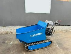 *UNUSED*HYUNDAI WALK BEHIND TRACKED DUMPER*X DEMO*