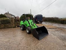 2017 AVANT 750 4WD TELESCOPIC WHEELED MULTI-FUNCTIONAL LOADING SHOVEL WITH NEW 1.3 METRE BUCKET